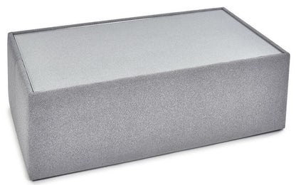 Julian Bowen Rohe Grey Fabric Coffee Table