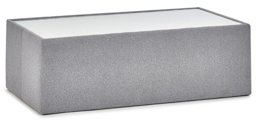 Julian Bowen Rohe Grey Fabric Coffee Table