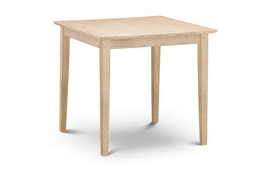 Julian Bowen Rufford Natural Wooden Ext. Dining Table