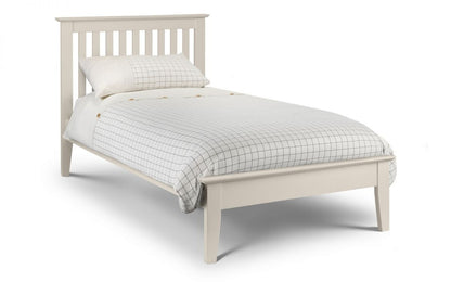 Julian Bowen Salerno 3ft Single Shaker Ivory Bed