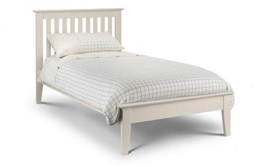 Julian Bowen Salerno 3ft Single Shaker Ivory Bed