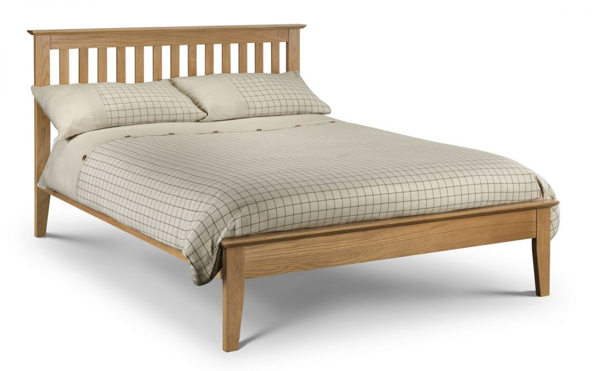 Julian Bowen Salerno 5ft Kingsize Shaker Oak Bed