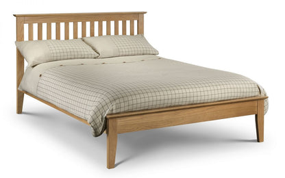 Julian Bowen Salerno 4ft6 Double Shaker Oak Bed