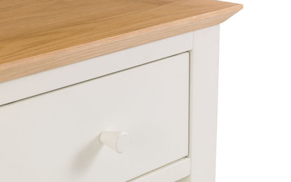 Julian Bowen Salerno Two Tone 1 Drawer Bedside