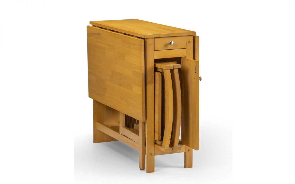 Julian Bowen Savoy Natural Wood Dining Set