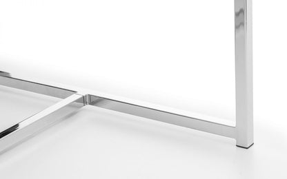 Julian Bowen Scala White Marble 120Cm Rectangular Dining Table