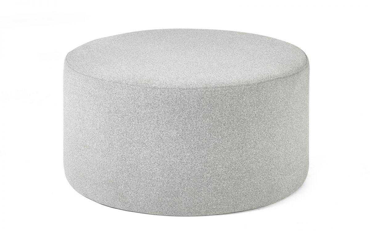 Julian Bowen Seattle Grey Fabric Footstool