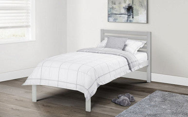 Julian Bowen Slocum 2ft6 Small Single Light Grey Bed