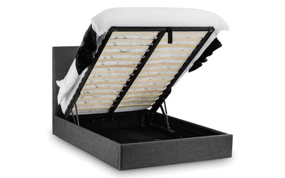 Julian Bowen Sorrento 5ft Kingsize Lift-Up Storage Fabric Bed