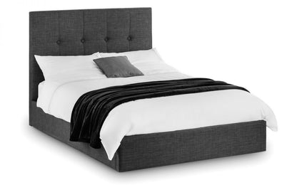 Julian Bowen Sorrento 4ft6 Double Lift-Up Storage Fabric Bed