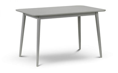 Julian Bowen Torino Grey Lacquered Wooden Rect. Dining Table