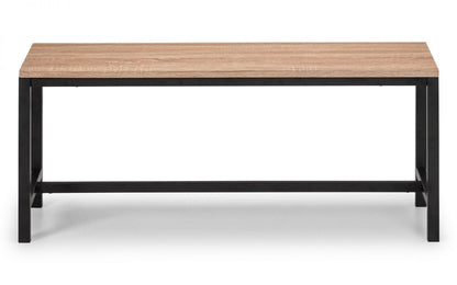 Julian Bowen Tribeca Sonoma Oak Bench