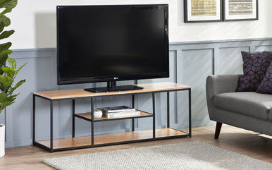 Julian Bowen Tribeca Sonoma Oak Tv Unit