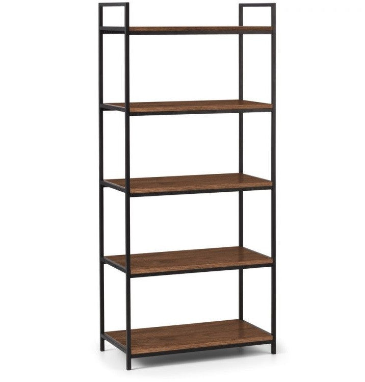 Julian Bowen Tribeca Walnut Tall Bookcase