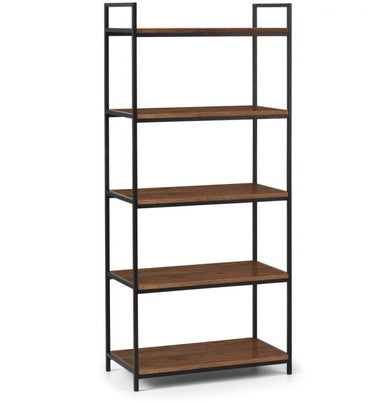 Julian Bowen Tribeca Walnut Tall Bookcase