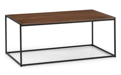 Julian Bowen Tribecca Walnut Coffee Table