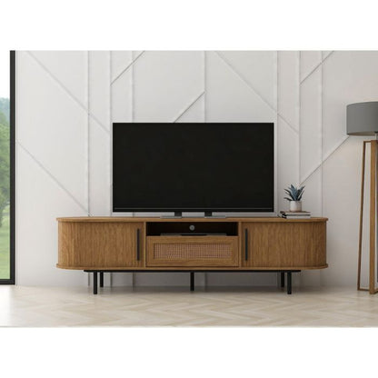 Kidsaw TV cabinet Light Oak 180cm with storage online UK