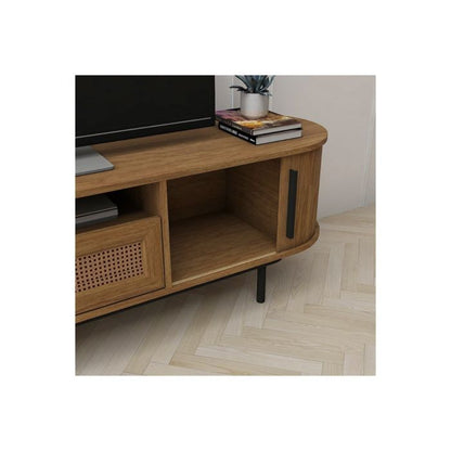 Kidsaw TV stand Light oak 180cm with storage free UK delivery