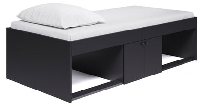 Kidsaw Black 3ft Single Low Cabin Bed