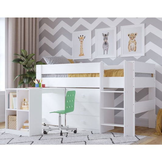 Kidsaw White Kids 3 Drawers Chest