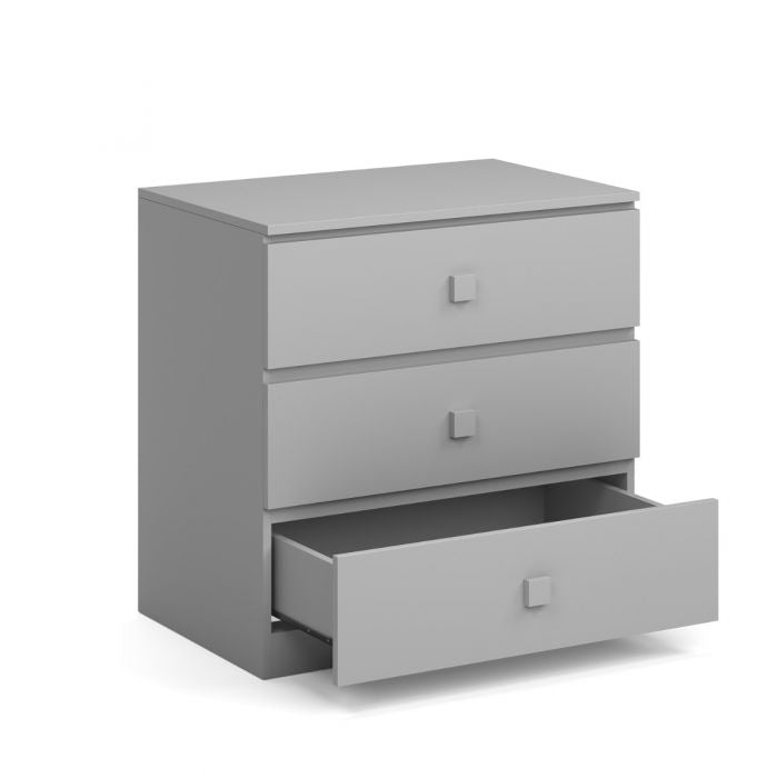Kidsaw Grey kids 3 Drawers Chest