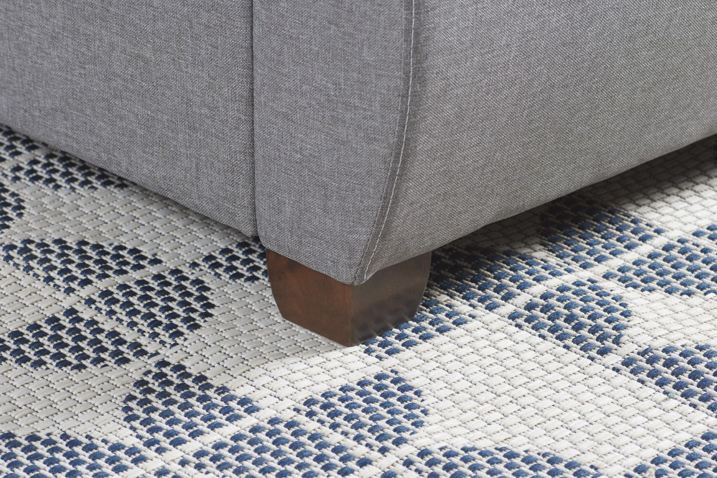 Birlea Lancaster 5ft Kingsize Grey Fabric Bed Frame