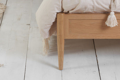 Birlea Leonie 4ft6 Double Rattan Oak Bed Frame