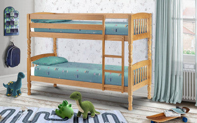 Julian Bowen Lincoln 3ft Single Pine Bunk Bed