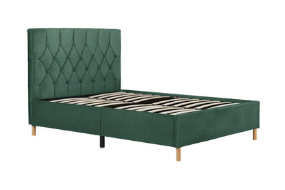 Birlea Loxley 4ft Small Double Green Fabric Bed Frame