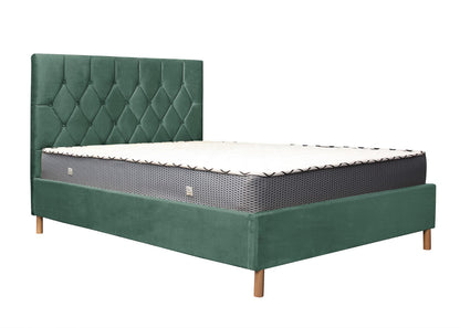 Birlea Loxley 4ft Small Double Green Fabric Ottoman Bed Frame