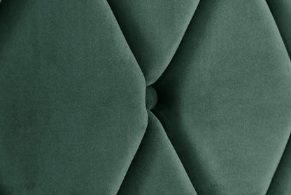 Birlea Loxley 4ft6 Double Green Fabric Ottoman Bed Frame