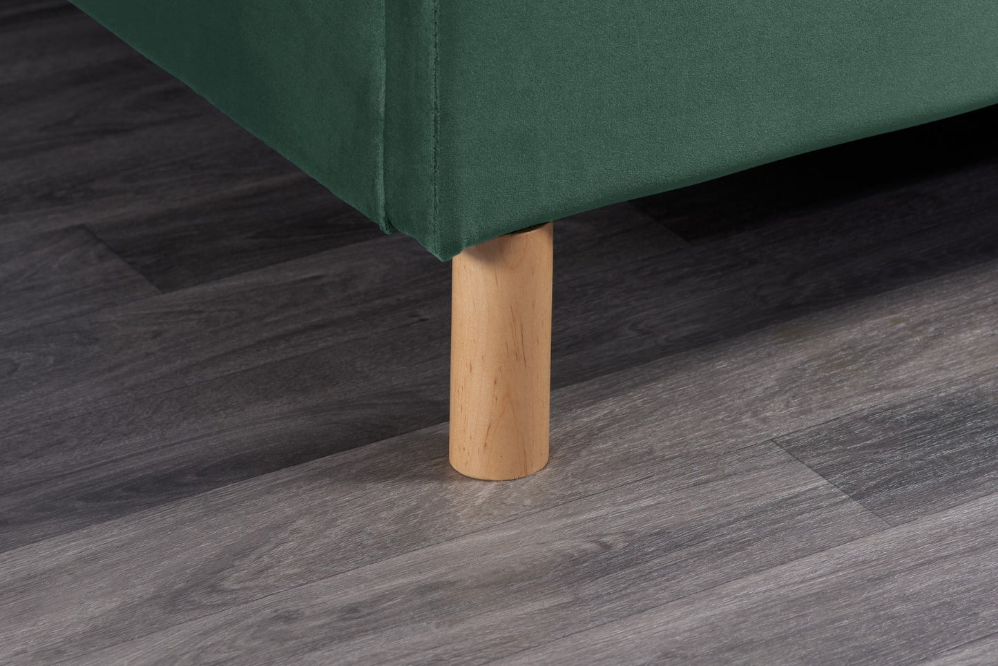 Birlea Loxley 4ft6 Double Green Fabric Ottoman Bed Frame