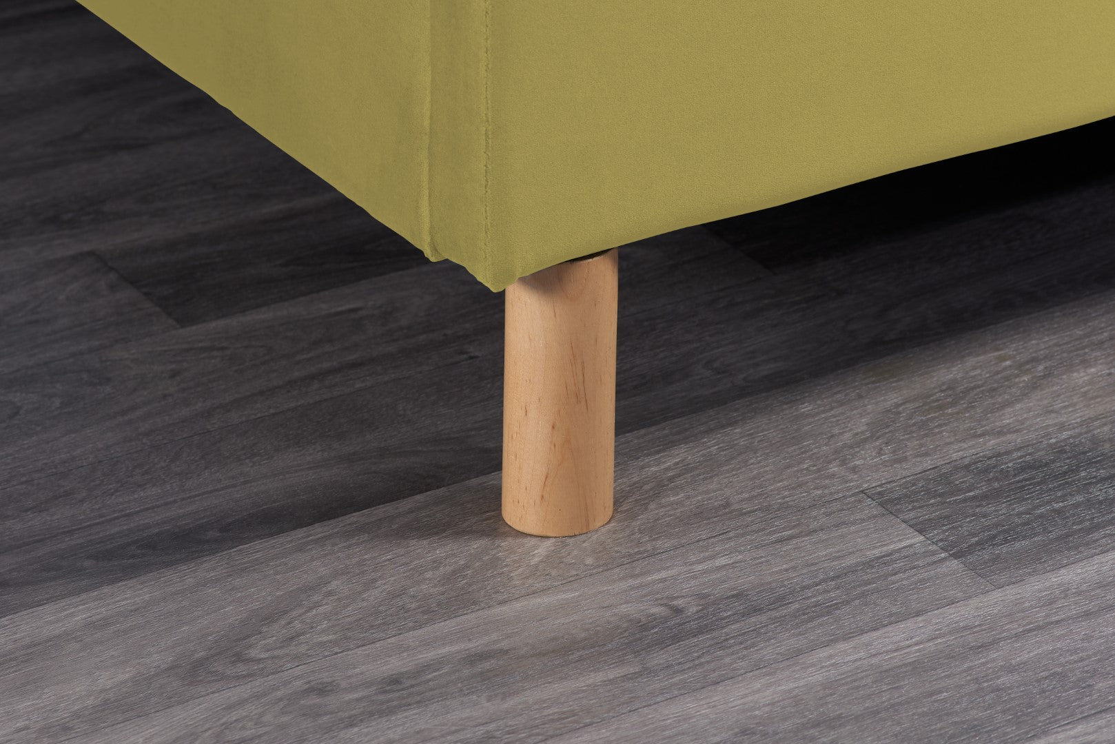 Birlea Loxley 4ft6 Double Mustard Fabric Ottoman Bed Frame