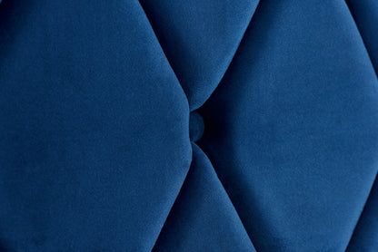 Birlea Loxley 4ft6 Double Blue Fabric Ottoman Bed Frame