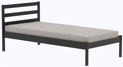 Birlea Luka 4ft6 Double Black Pine Bed Frame