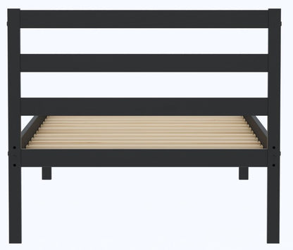 Birlea Luka 4ft6 Double Black Pine Bed Frame