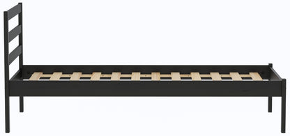 Birlea Luka 3ft Single Black Pine Bed Frame