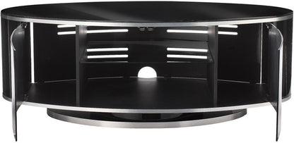 Black tv units for living room suitable for tv's upto 50 inches