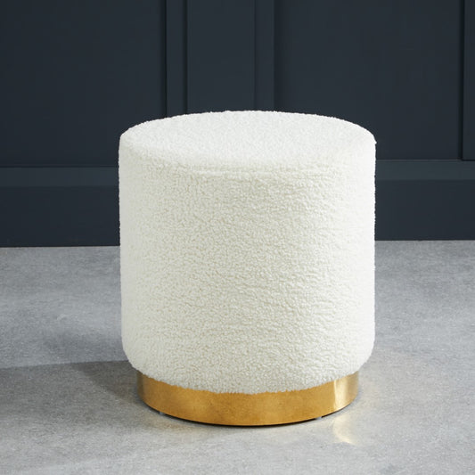 LPD Lara Small Ted Fabric Pouffe