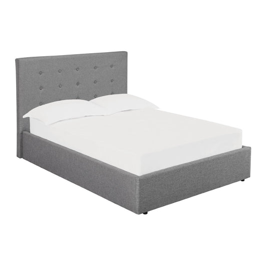 LPD Lucca 4ft Small Double Grey Plus Hopsack Bed Frame