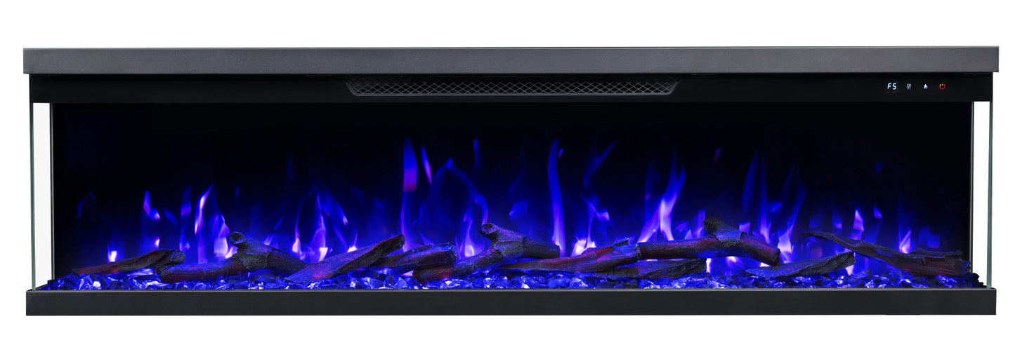Giatalia Luxion Black 3 Sided Fire