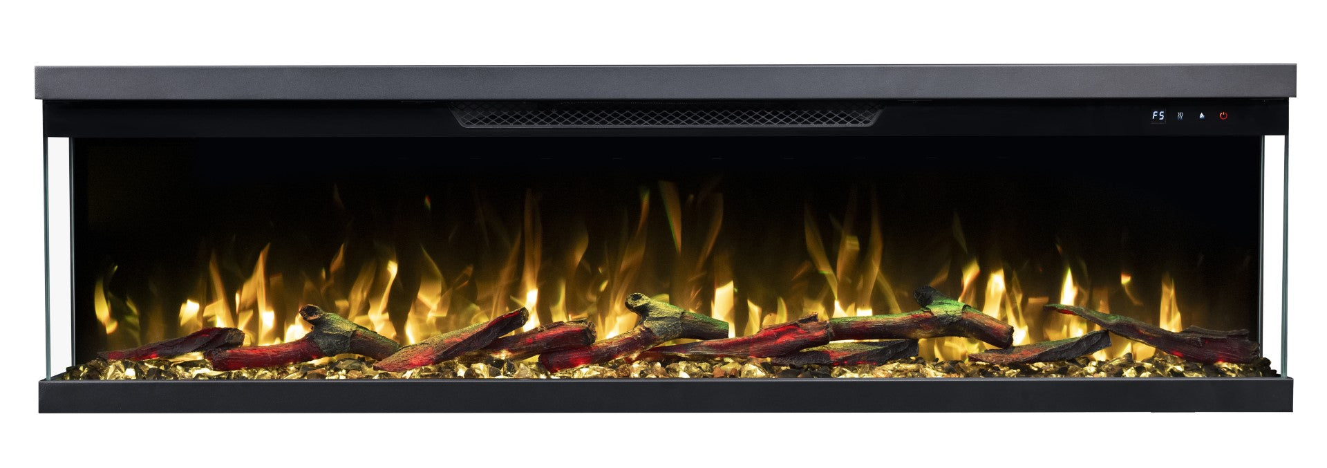 Giatalia Luxion Black 3 Sided Fire
