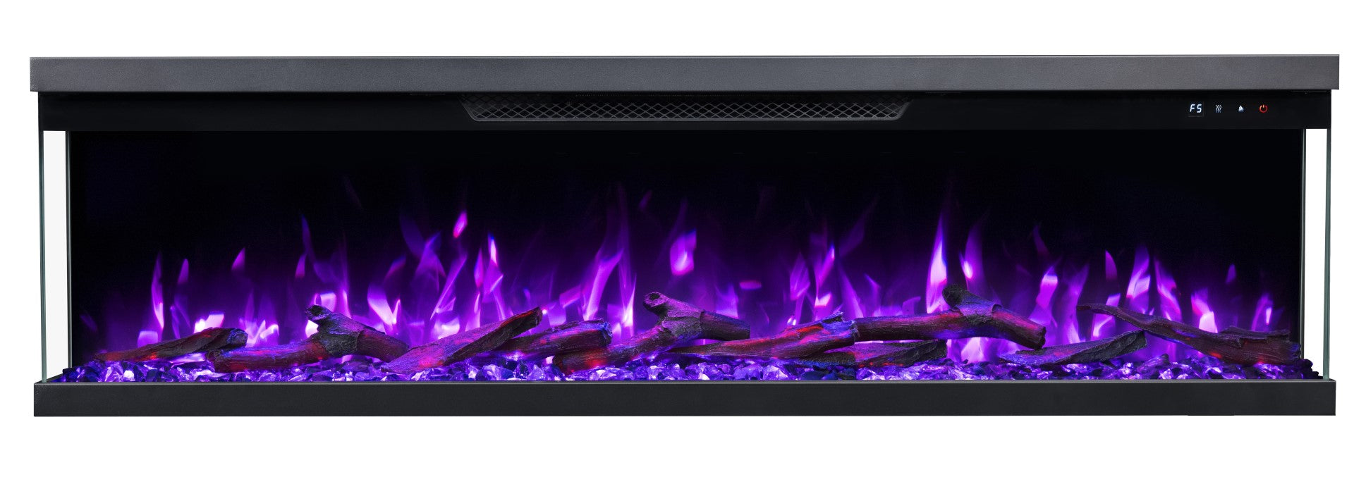 Giatalia Luxion Black 3 Sided Fire