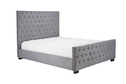 Birlea Marquis 5ft Kingsize Grey Fabric Bed Frame