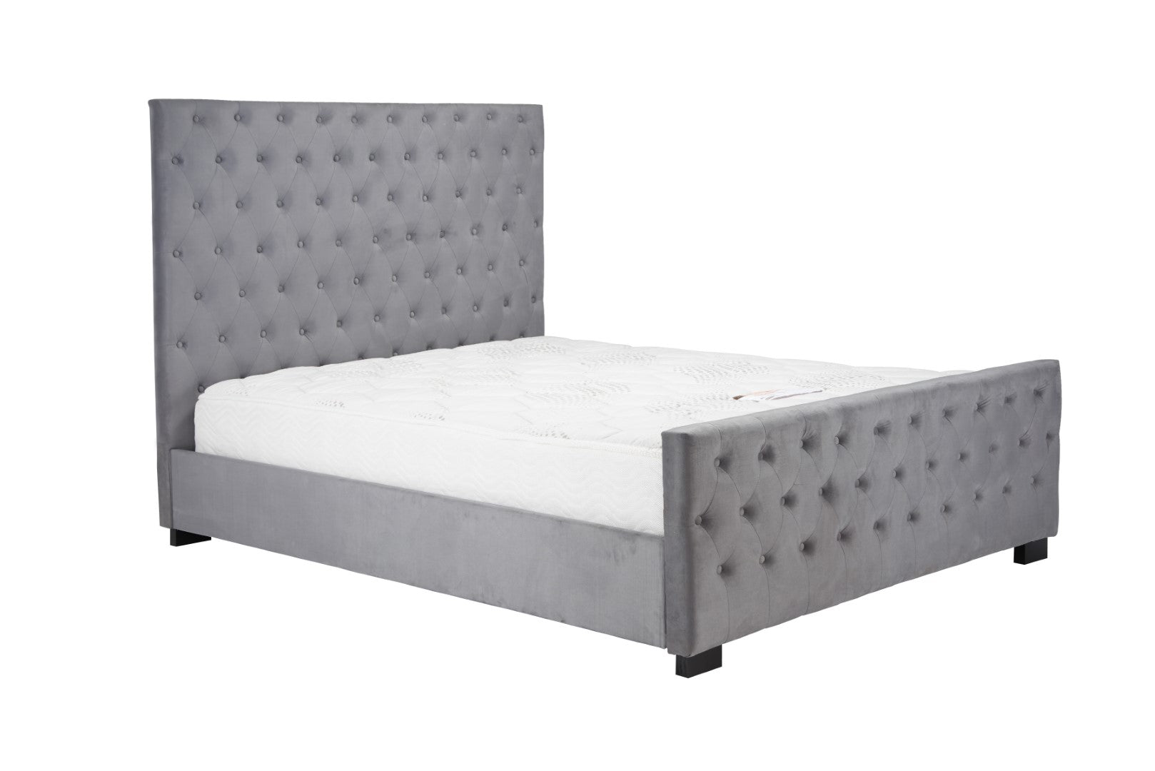 Birlea Marquis 6ft Super Kingsize Grey Fabric Bed Frame