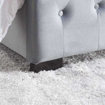 Birlea Marquis 6ft Super Kingsize Grey Fabric Bed Frame