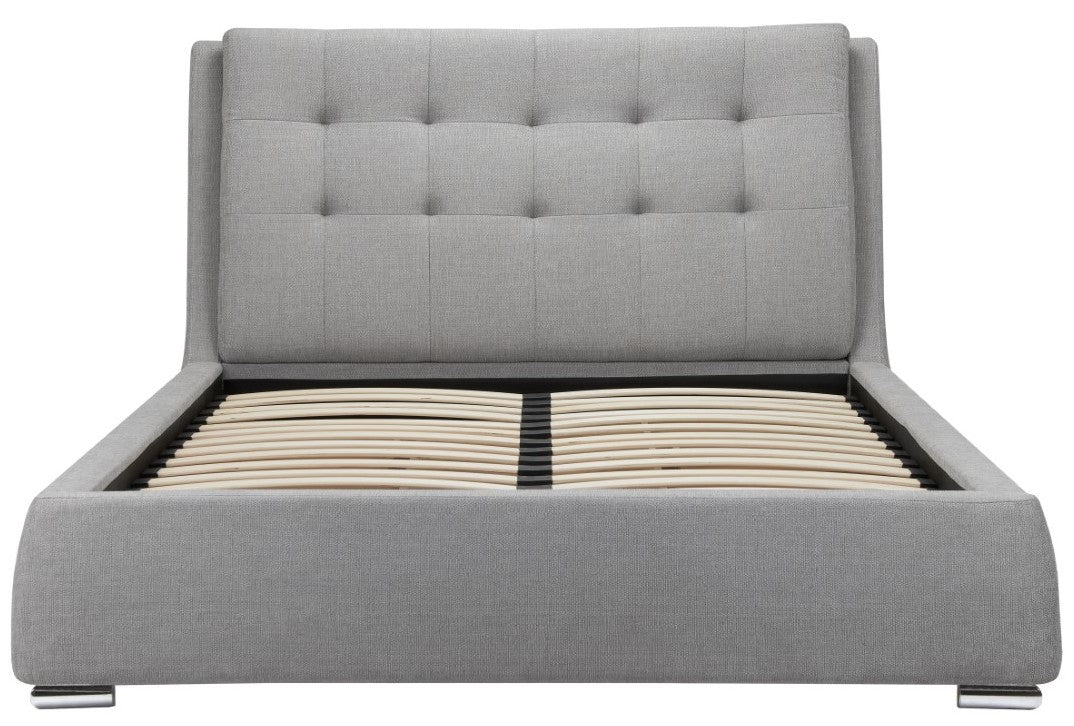 Birlea Mayfair 5ft Kingsize Grey fabric Bed Frame