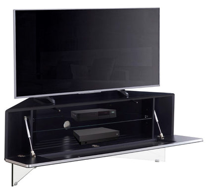 Antares Black Hybrid Corner TV Unit For TVs Up To 55 Inches