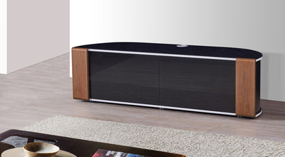 Sirius 1600 Corner TV Stand For TVs Up To 65 Inches With Oak/Walnut Trims