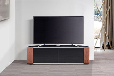 Sirius 1600 Corner TV Stand For TVs Up To 65 Inches With Oak/Walnut Trims